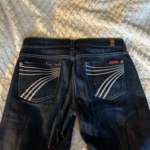7 for all Mankind Dojo Jeans.  Used like new.  Size 26.